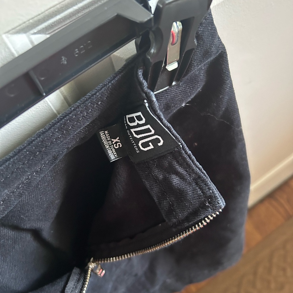 Zip up Jean skirt